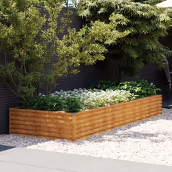 Ce lit surélevé de jardin serait idéal pour les amateurs de bricolage pour décorer vos jardins, balcons ou patios. Matériau d ...