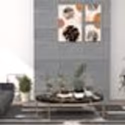 vidaXL Cadre de lit à LED sans matelas blanc 90x200 cm bois massif - 90 x 200 cm