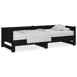 VidaXL 820256 canapé lit sofa Noir