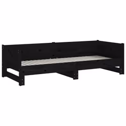 VidaXL 820256 canapé lit sofa Noir - Vue supplémentaire 7