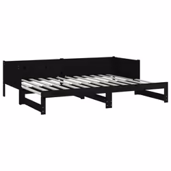 VidaXL 820261 canapé lit sofa Noir - Vue supplémentaire 8