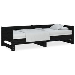 VidaXL 820266 canapé lit sofa Noir