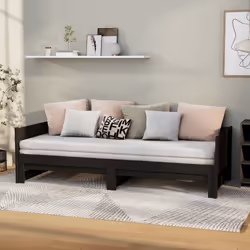 VidaXL 820266 canapé lit sofa Noir
