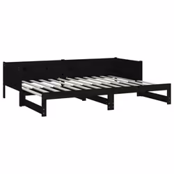 VidaXL 820266 canapé lit sofa Noir - Vue supplémentaire 8