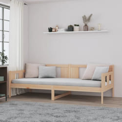 Vidaxl - Lit de jour sans matelas bois de pin massif 90x200 cm