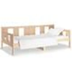 vidaXL Lit de jour sans matelas bois de pin massif 80x200 cm - 80 x 200 cm