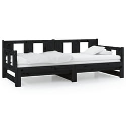 VidaXL 820291 canapé lit sofa Noir