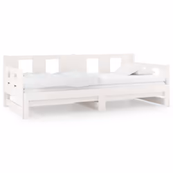VidaXL 820293, lit sofa, Blanc, Bois de pin, 1935 mm, 960 mm, 695 mm