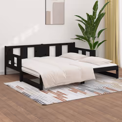 VidaXL 820296 canapé lit sofa Noir