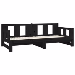 VidaXL 820296 canapé lit sofa Noir - Vue supplémentaire 6