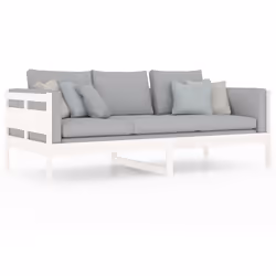 VidaXL 820298 canapé lit sofa Blanc - Vue supplémentaire 7