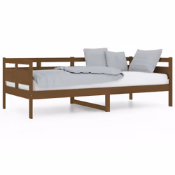 VidaXL 820300, lit sofa, Marron, Bois de pin, 2035 mm, 965 mm, 660 mm