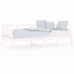 VidaXL 820303, lit sofa, Blanc, Bois de pin, 2035 mm, 860 mm, 660 mm
