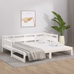 VidaXL 820313 canapé lit sofa Blanc - Vue supplémentaire 4
