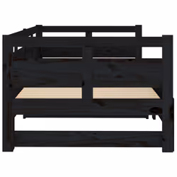 VidaXL 820321 canapé lit sofa Noir - Vue supplémentaire 8