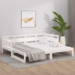 VidaXL 820323 canapé lit sofa Blanc - Vue supplémentaire 4