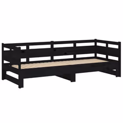VidaXL 820326 canapé lit sofa Noir - Vue supplémentaire 6
