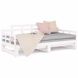 VidaXL 820343 canapé lit sofa Blanc - Vue supplémentaire 5