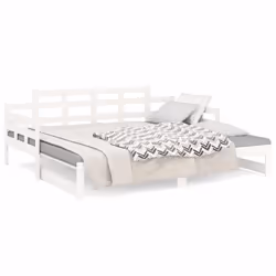 VidaXL 820343 canapé lit sofa Blanc - Vue supplémentaire 7