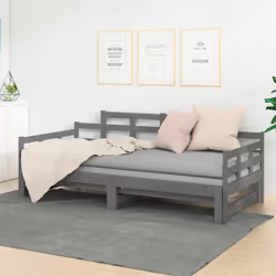 VidaXL 820344 canapé lit sofa Gris
