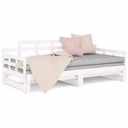 VidaXL 820348 canapé lit sofa Blanc - Vue supplémentaire 5
