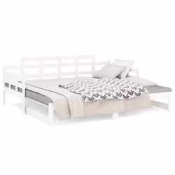 VidaXL 820348 canapé lit sofa Blanc - Vue supplémentaire 7