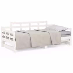 VidaXL 820353, lit sofa, Blanc, Bois de pin, 1935 mm, 960 mm, 760 mm