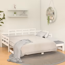 VidaXL 820353 canapé lit sofa Blanc - Vue supplémentaire 4