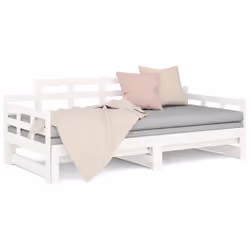 VidaXL 820353 canapé lit sofa Blanc - Vue supplémentaire 5