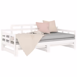 VidaXL 820353 canapé lit sofa Blanc - Vue supplémentaire 6