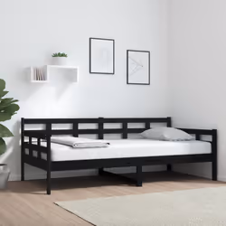 VidaXL 820361 canapé lit sofa Noir