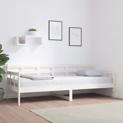VidaXL 820363, lit sofa, Blanc, Bois de pin, 2035 mm, 860 mm, 695 mm