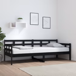 VidaXL 820371 canapé lit sofa Noir