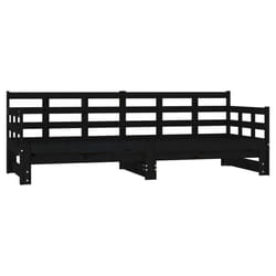 VidaXL 820376 canapé lit sofa Noir