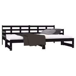VidaXL 820386 canapé lit sofa Noir - Vue supplémentaire 5