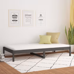 VidaXL 820424 canapé lit sofa Gris