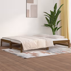 VidaXL 820430 canapé lit sofa Marron