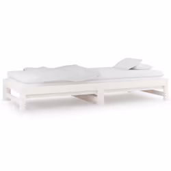 VidaXL 820438 canapé lit sofa Blanc - Vue supplémentaire 6