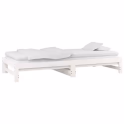 VidaXL 820438 canapé lit sofa Blanc - Vue supplémentaire 7