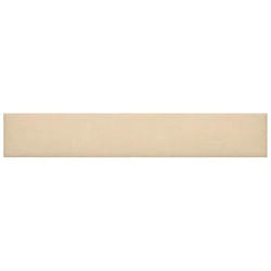 vidaXL Panneaux muraux 12 pcs Crème 90x15 cm Tissu 1,62 m²