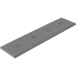 Vidaxl - Panneaux muraux 12 pcs Gris 60x15 cm Similicuir 1,08 m²