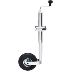 Vidaxl - Roue de jauge pour remorque avec pince fendue 48 mm