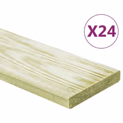 Installez un beau plancher en bois dans votre jardin, sur votre patio ou à côté d'une piscine avec ces planches de terrasse e ...