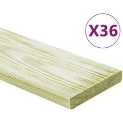 Vidaxl - Panneaux de terrasse 36 pcs 4,32 m² 1 m Pin massif imprégné