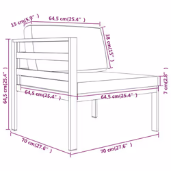 VidaXL 3107787 ensemble de meubles de jardin - Vue supplémentaire 8