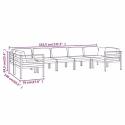 VidaXL 3107813 ensemble de meubles de jardin - Vue supplémentaire 7