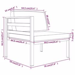 VidaXL 3107825 ensemble de meubles de jardin - Vue supplémentaire 8