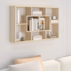 Cette étagère murale chic est magnifique et élégante. C'est une excellente option de stockage et de décoration. Matériau haut ...