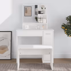 VidaXL 802957 coiffeuse et ensemble de coiffeuses pour chambre à coucher