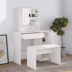 VidaXL 802957 coiffeuse et ensemble de coiffeuses pour chambre à coucher